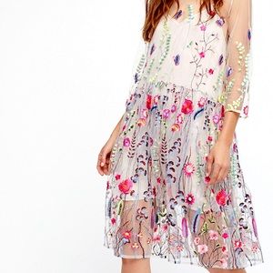 Free People Garden Mini Dress